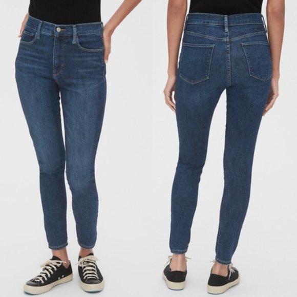 GAP High Rise True Skinny Jeans With Washwell™NEW - Picture 4 of 4